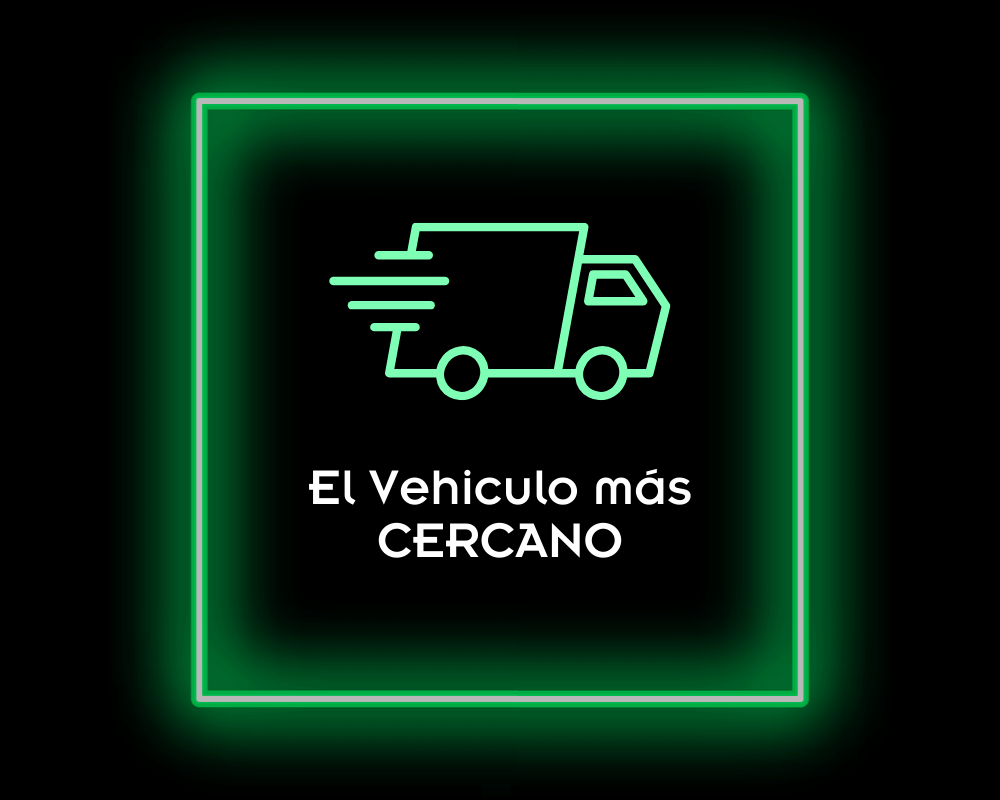 El VEHICULO MÁS CERCANO